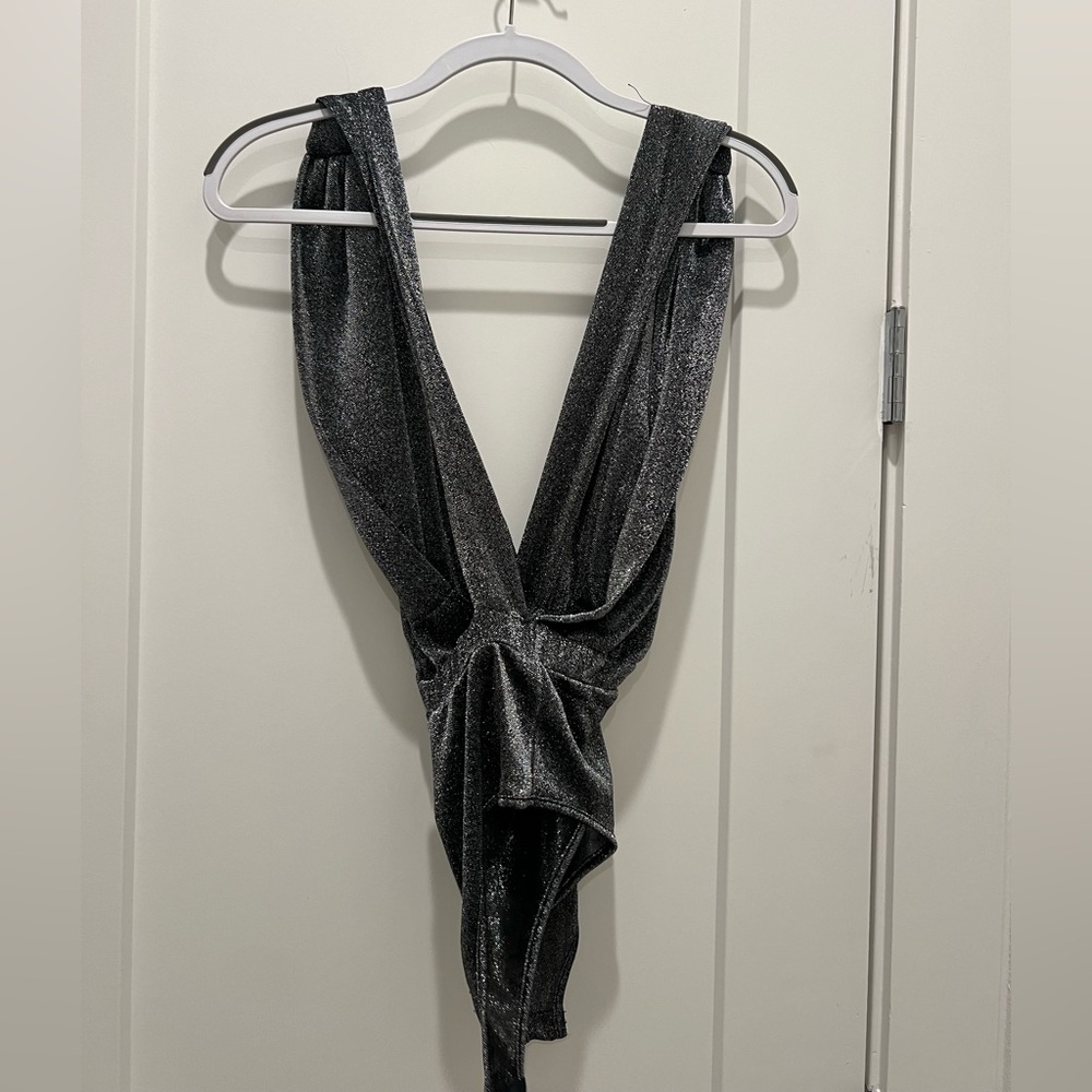 Superdown Silver Bodysuit - image 4